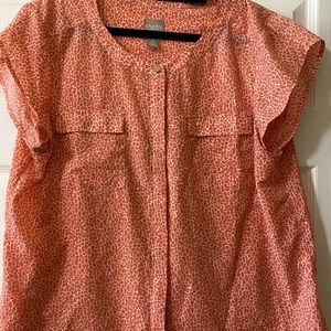 Blouse coral